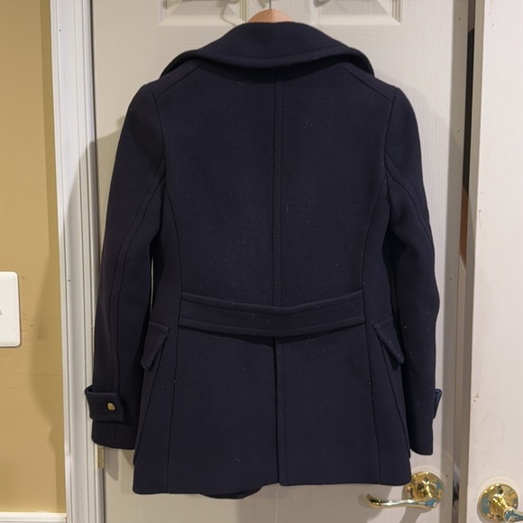 Navy Double-Breasted Peacoat - Picture 2 of 5